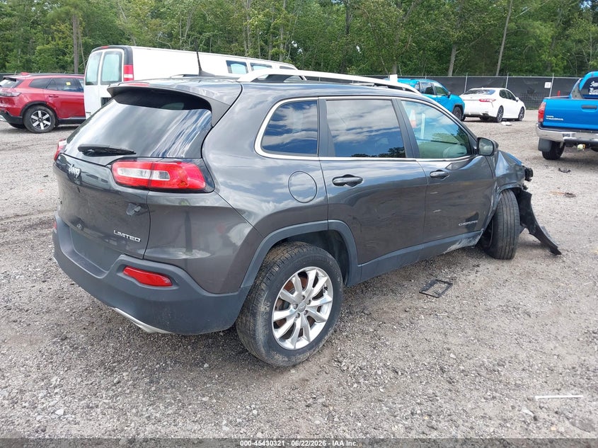 2017 JEEP CHEROKEE auction photo 4