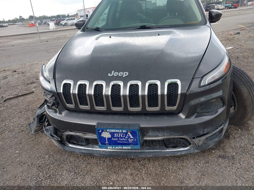2017 JEEP CHEROKEE auction photo 6