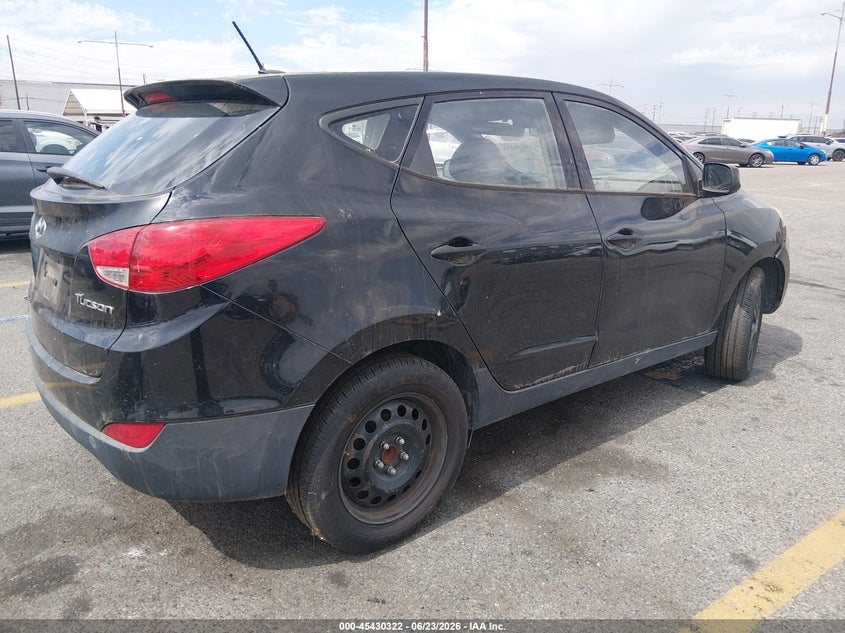 2011 HYUNDAI TUCSON VIN KM8JT3AB9BU120206 nuotrauka 4