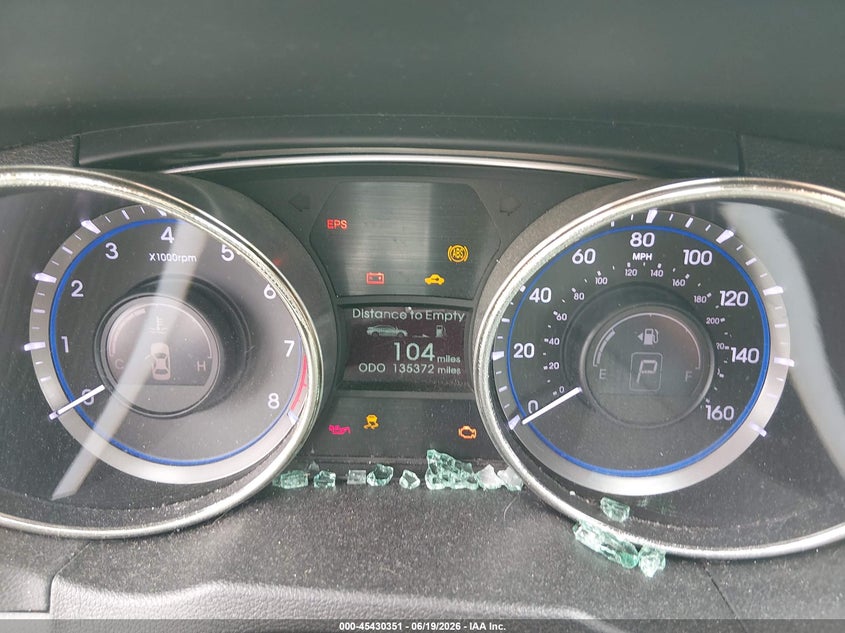 2011 Hyundai Sonata Se VIN: 5NPEC4AC7BH118968 Lot: 45430351