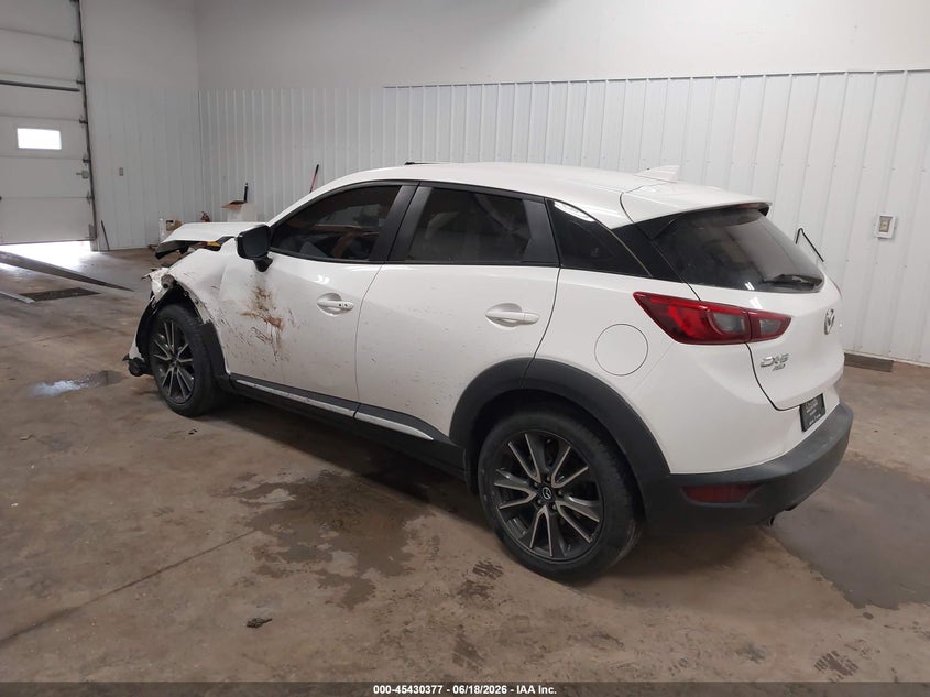 Vin: jm1dkbd75g0113712, lot: 45928477, mazda cx-3 grand touring 20163