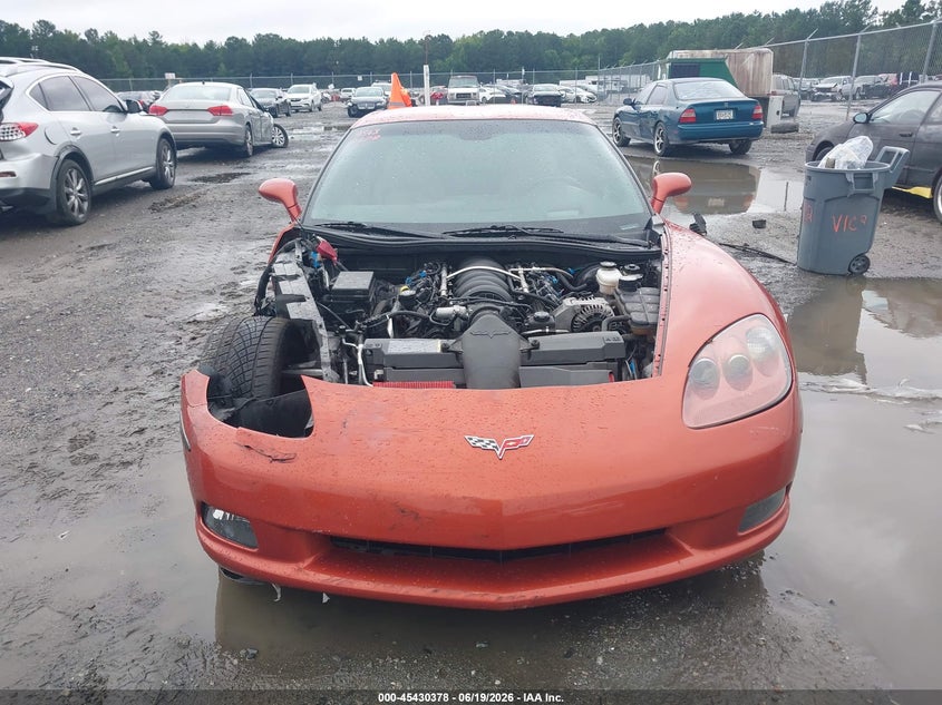 CHEVROLET CORVETTE 2005 VIN 1G1YY24U455115594