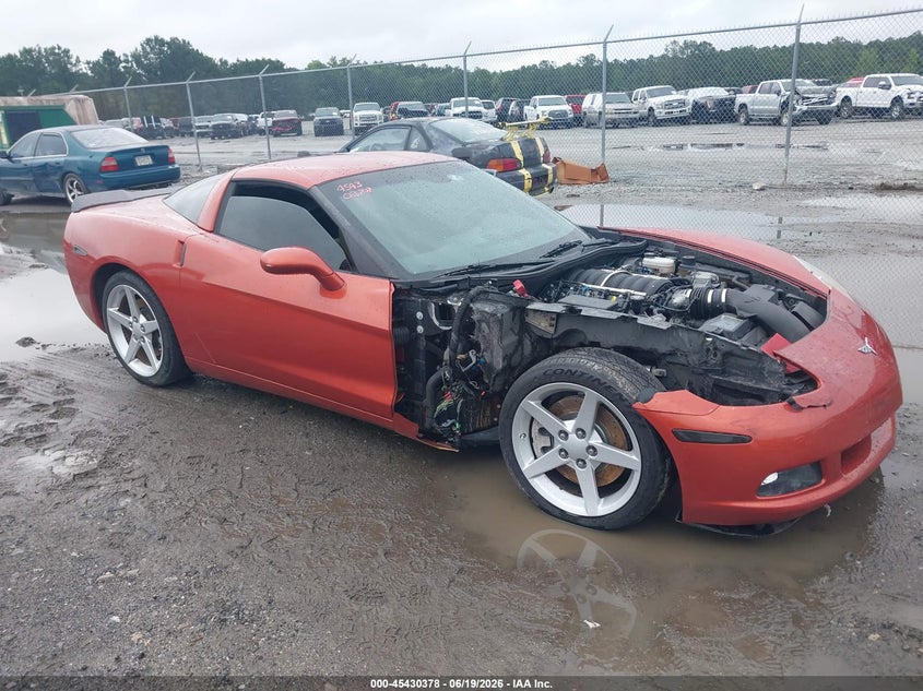 CHEVROLET CORVETTE 2005 VIN 1G1YY24U455115594