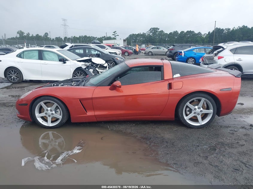 CHEVROLET CORVETTE 2005 VIN 1G1YY24U455115594