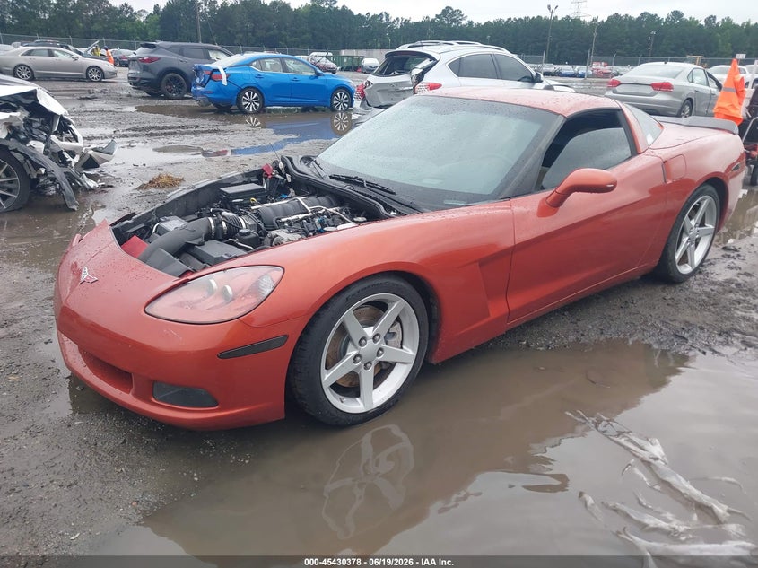 CHEVROLET CORVETTE 2005 VIN 1G1YY24U455115594