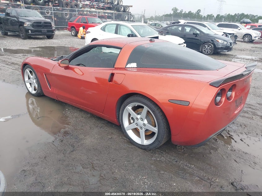CHEVROLET CORVETTE 2005 VIN 1G1YY24U455115594
