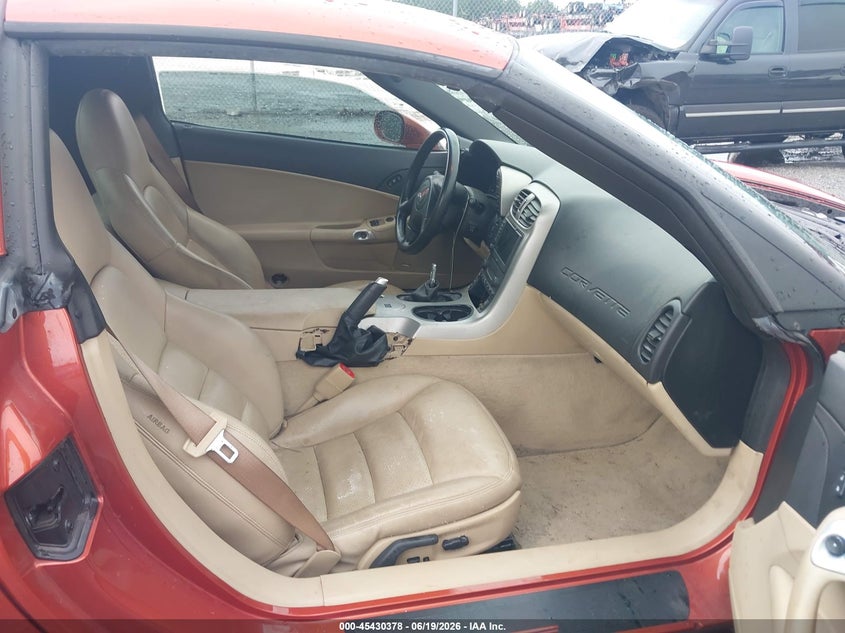 CHEVROLET CORVETTE 2005 VIN 1G1YY24U455115594