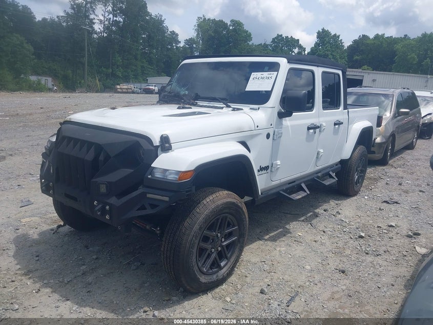 Vin: 1c6hjtag7rl133953, lot: 45928485, jeep gladiator sport s 20242