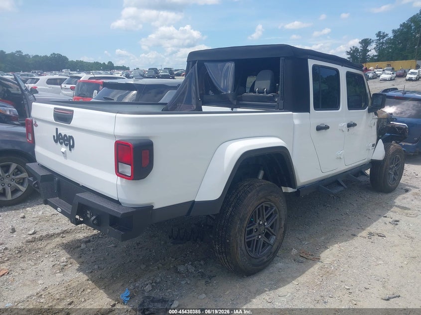 Vin: 1c6hjtag7rl133953, lot: 45928485, jeep gladiator sport s 20244