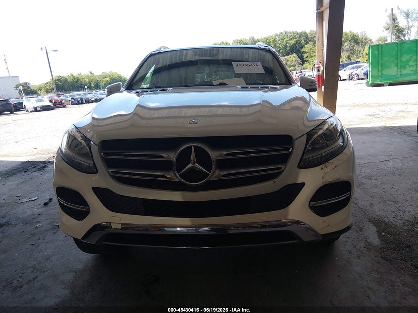 MERCEDES-BENZ GLE 350 2016 VIN 4JGDA5JB4GA626582