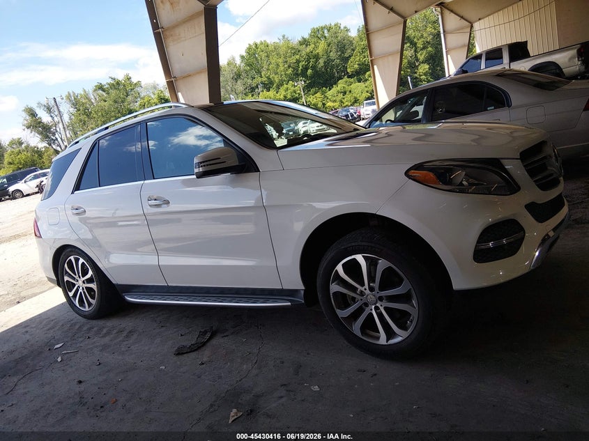 MERCEDES-BENZ GLE 350 2016 VIN 4JGDA5JB4GA626582