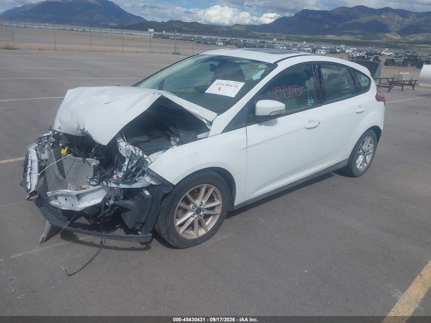 Vin: 1fadp3k26gl263993, lot: 45928532, ford focus se 20162