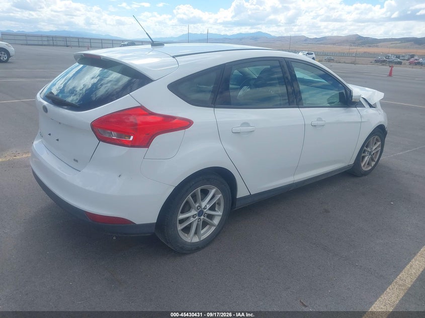 Vin: 1fadp3k26gl263993, lot: 45928532, ford focus se 20164