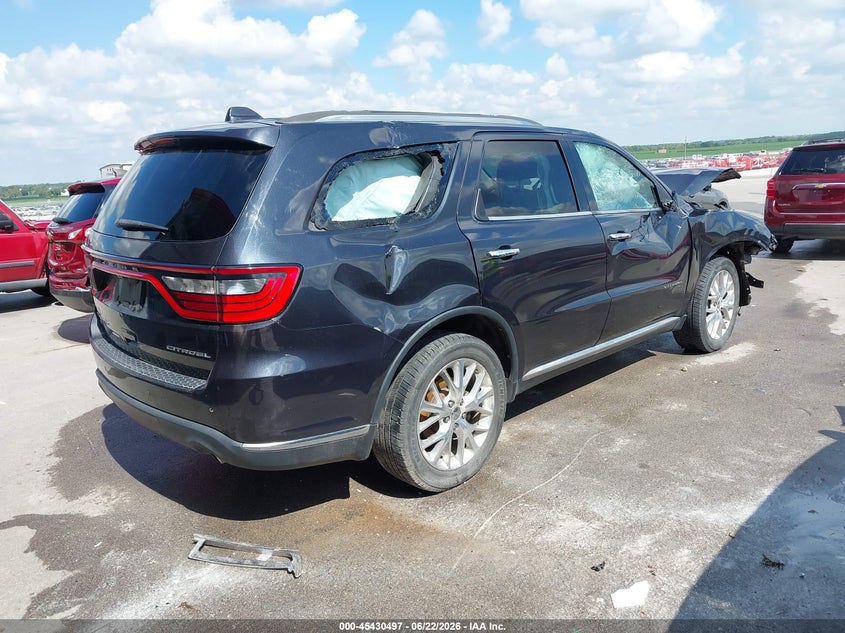 Vin: 1c4rdjegxfc903805, lot: 45928597, dodge durango citadel 20154