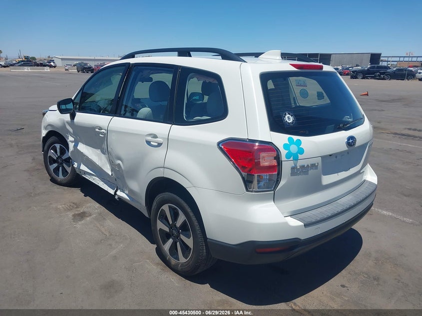 Vin: jf2sjabc7jh604068, lot: 45928600, subaru forester 2.5i 20183