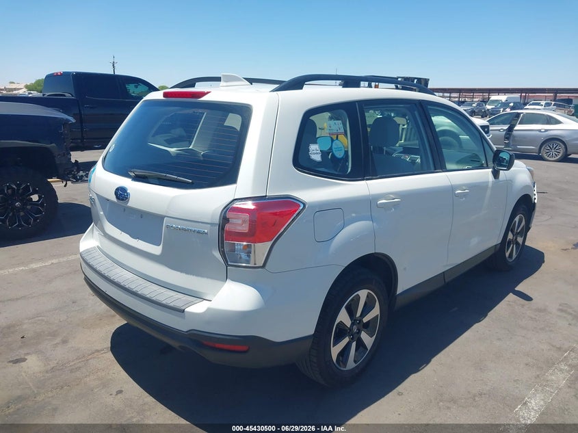 Vin: jf2sjabc7jh604068, lot: 45928600, subaru forester 2.5i 20184