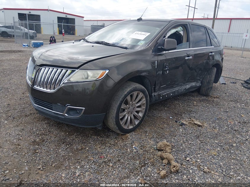Vin: 2lmdj6jk6bbj13812, lot: 45928604, lincoln mkx 20112