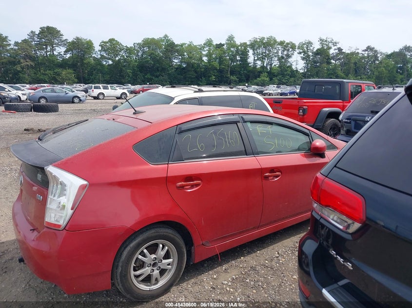 TOYOTA PRIUS 2011 VIN JTDKN3DU1B5314187