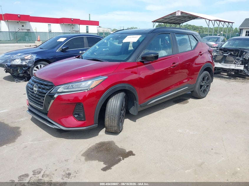 2023 NISSAN KICKS SPORT UTILITY VEHICLE 1.6L I-4 DOHC, VVT, 122HP