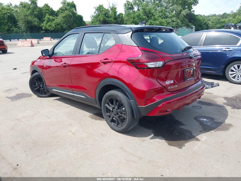 2023 NISSAN KICKS SPORT UTILITY VEHICLE 1.6L I-4 DOHC, VVT, 122HP