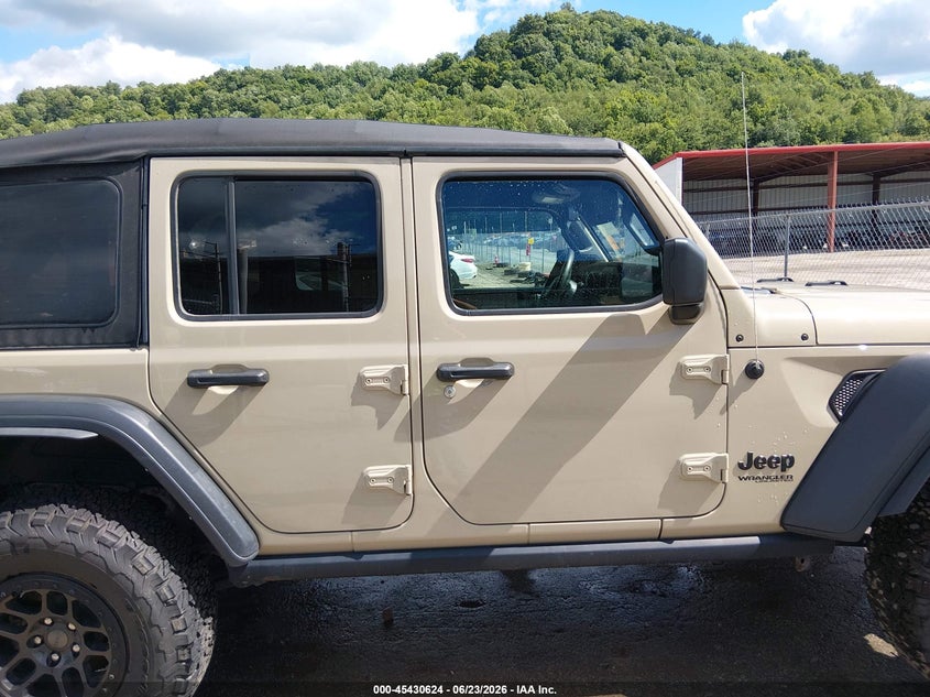 2022 Jeep Wrangler Unlimited Willys Sport 4X4 VIN: 1C4HJXDN3NW237603 Lot: 45430624