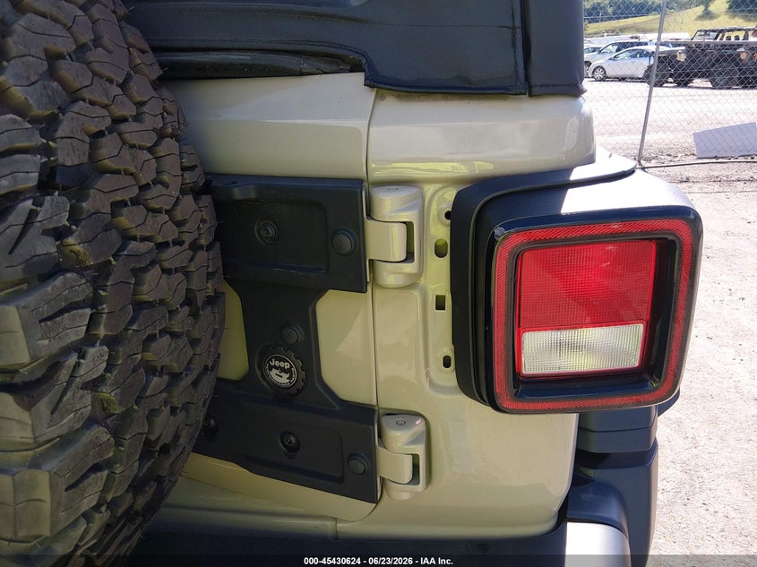 2022 Jeep Wrangler Unlimited Willys Sport 4X4 VIN: 1C4HJXDN3NW237603 Lot: 45430624