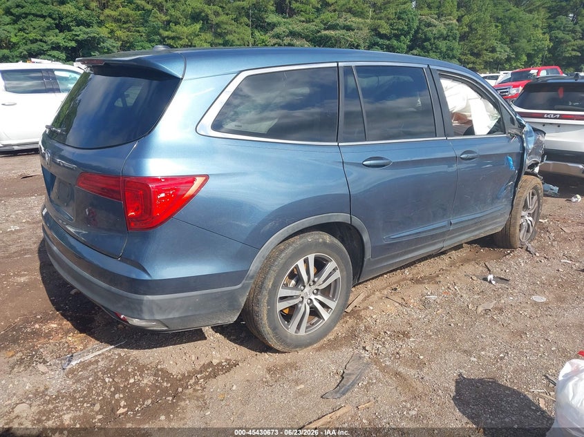 Vin: 5fnyf5h52gb009566, lot: 45928773, honda pilot ex-l 20164