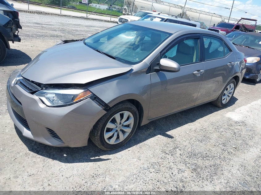 2016 Toyota Corolla Le 2T1BURHE3GC572360 photo 1
