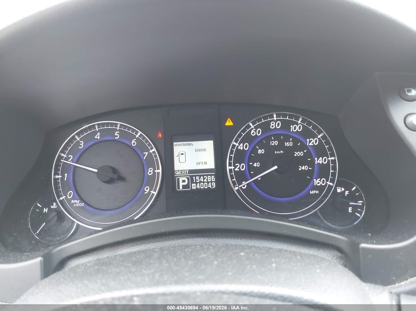 2011 INFINITI EX35 auction photo 7