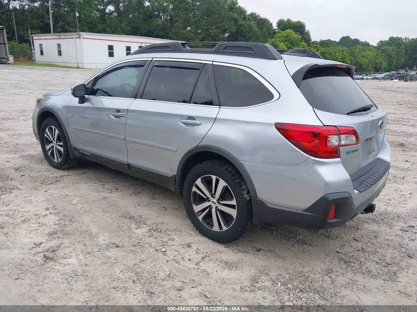 Vin: 4s4bsanc7j3308578, lot: 45928801, subaru outback 2.5i limited 20183