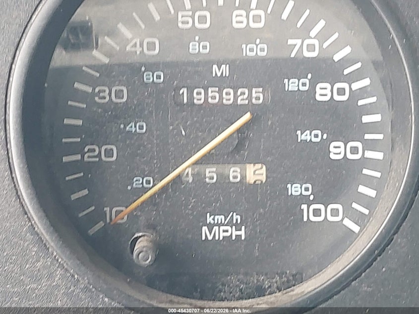1993 DODGE D/W SERIES COUPE 5.9L I6 FI F2