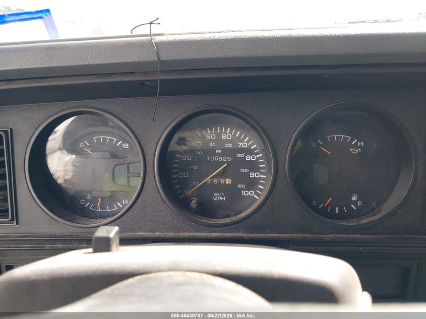 1993 DODGE D/W SERIES COUPE 5.9L I6 FI F2