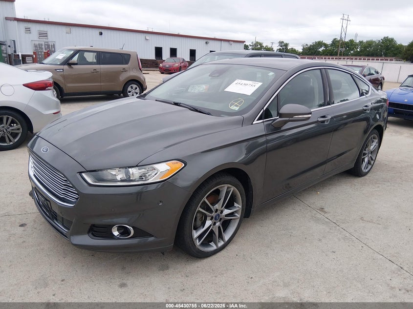 2015 Ford Fusion Titanium 3FA6P0D93F4126382 photo 1
