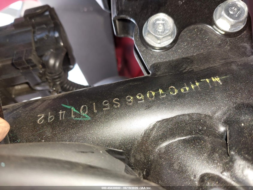 2025 Honda Cbr500 Ra VIN: MLHPC7056S5101492 Lot: 45430880