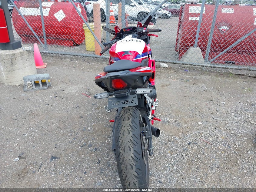 2025 HONDA CBR500 auction photo 6