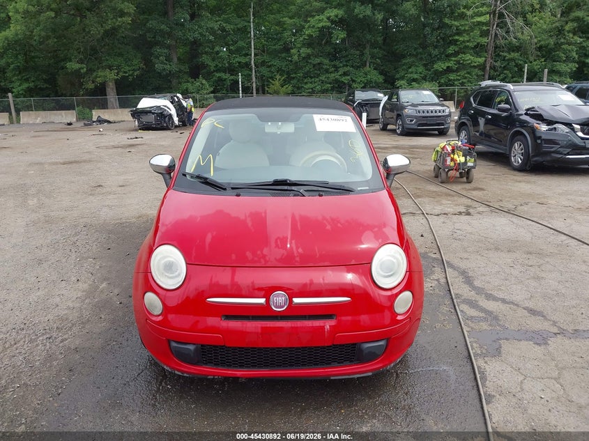 2012 Fiat 500C Pop VIN: 3C3CFFDR2CT164305 Lot: 45430892