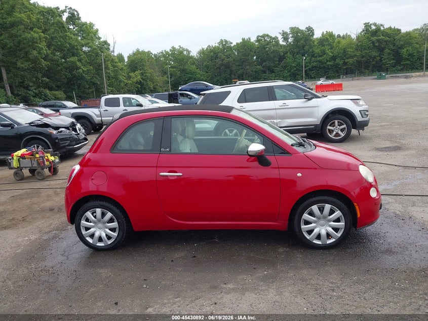 2012 Fiat 500C Pop VIN: 3C3CFFDR2CT164305 Lot: 45430892