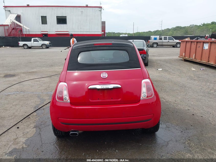 2012 Fiat 500C Pop VIN: 3C3CFFDR2CT164305 Lot: 45430892