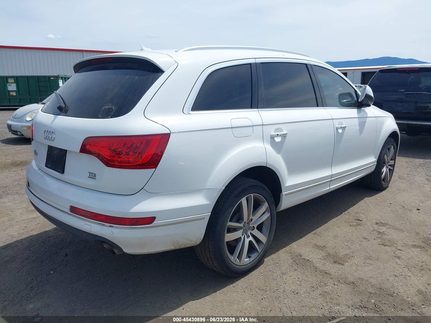 Vin: wa1vmafe6cd003169, lot: 45928996, audi q7 3.0 tdi premium 20124