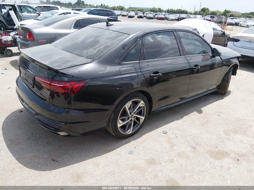 Vin: waueaaf48rn003454, lot: 45929011, audi a4 premium plus 45 tfsi s line quattro s tronic 20244