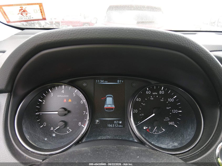 2017 NISSAN ROGUE auction photo 7