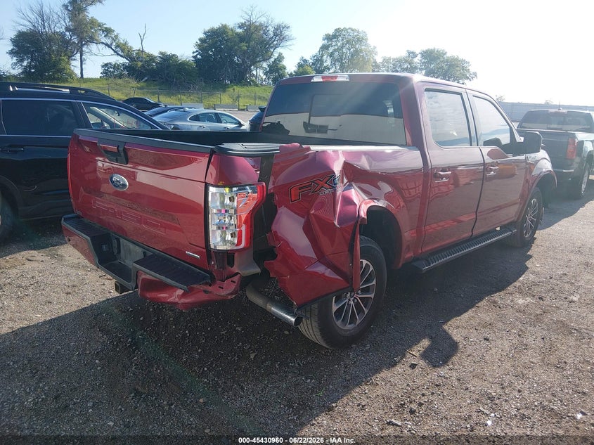 Vin: 1ftew1eg3jfc00742, lot: 45929060, ford f-150 xlt 20184