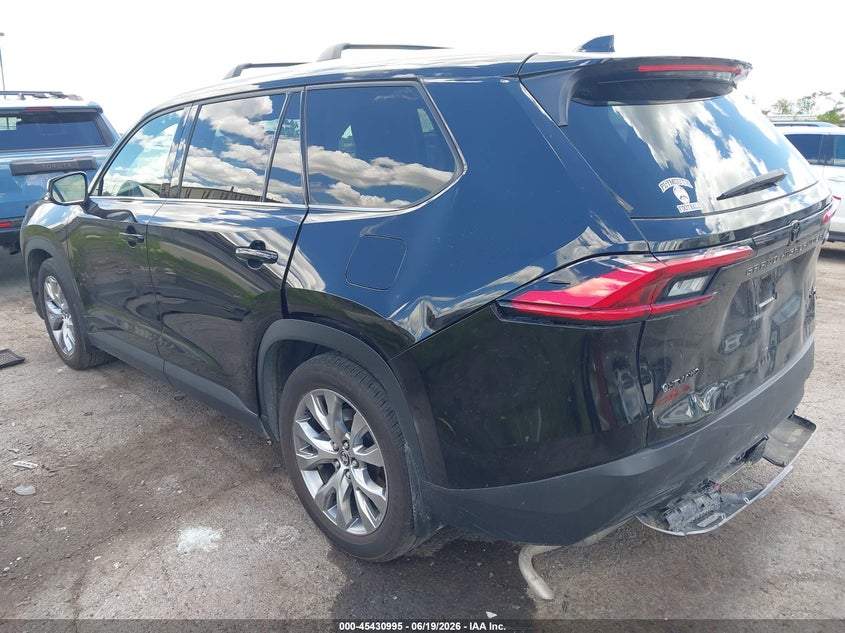 Vin: 5tdacab56rs013842, lot: 45929095, toyota grand highlander hybrid limited 20243