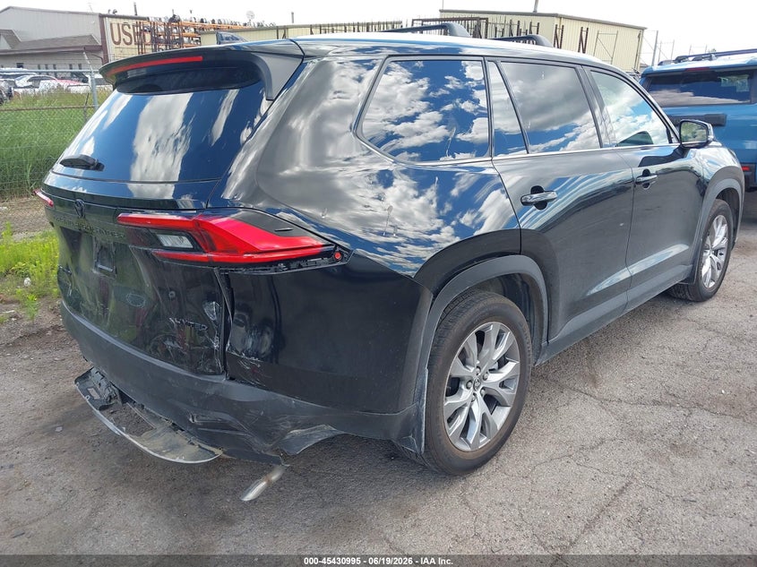 Vin: 5tdacab56rs013842, lot: 45929095, toyota grand highlander hybrid limited 20244