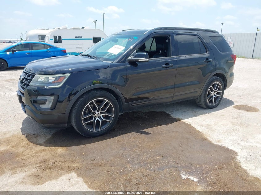 Vin: 1fm5k8gt8ggc69391, lot: 45929108, ford explorer sport 20162