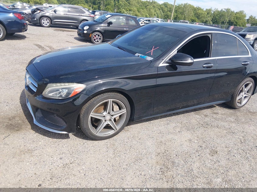 MERCEDES-BENZ C 300 2016 VIN 55SWF4KB0GU101886