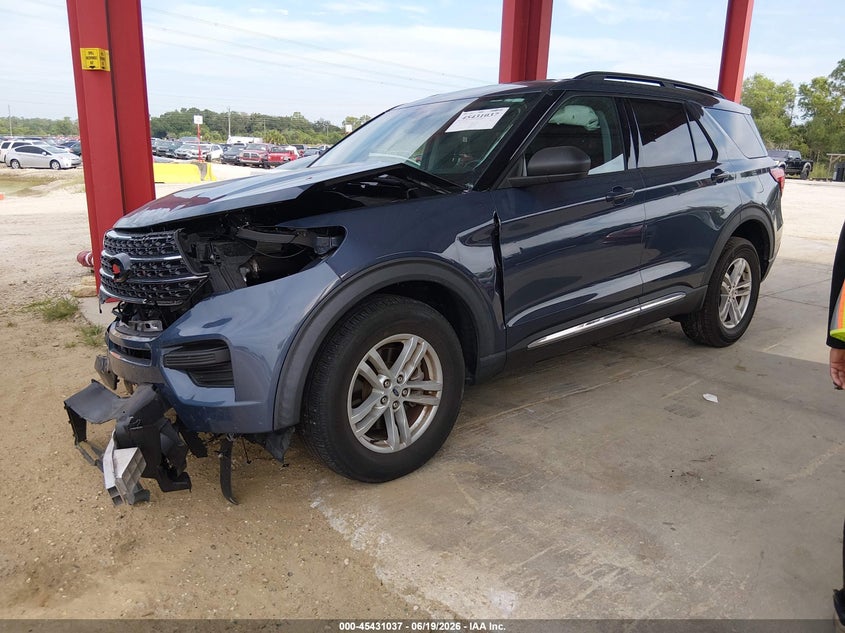 2021 Ford Explorer Xlt 1FMSK7DHXMGA68181 photo 1