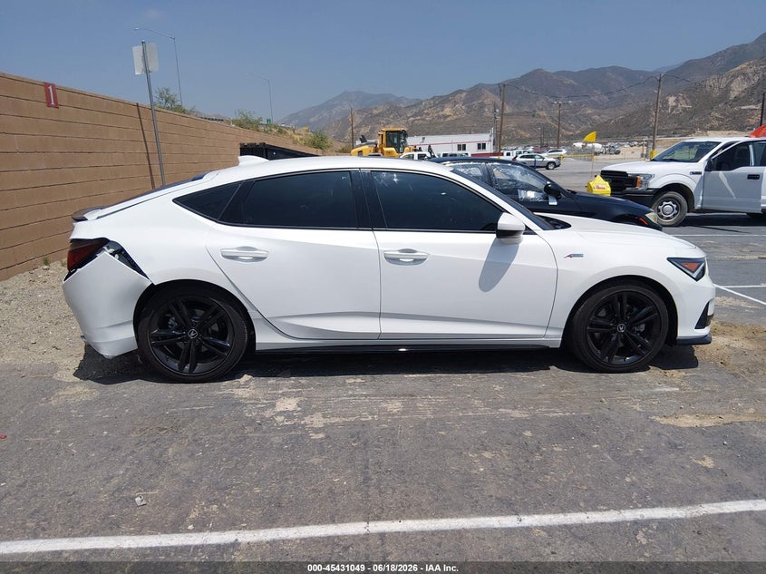 2026 Acura Integra A-Spec VIN: 19UDE4H33TA014001 Lot: 45431049