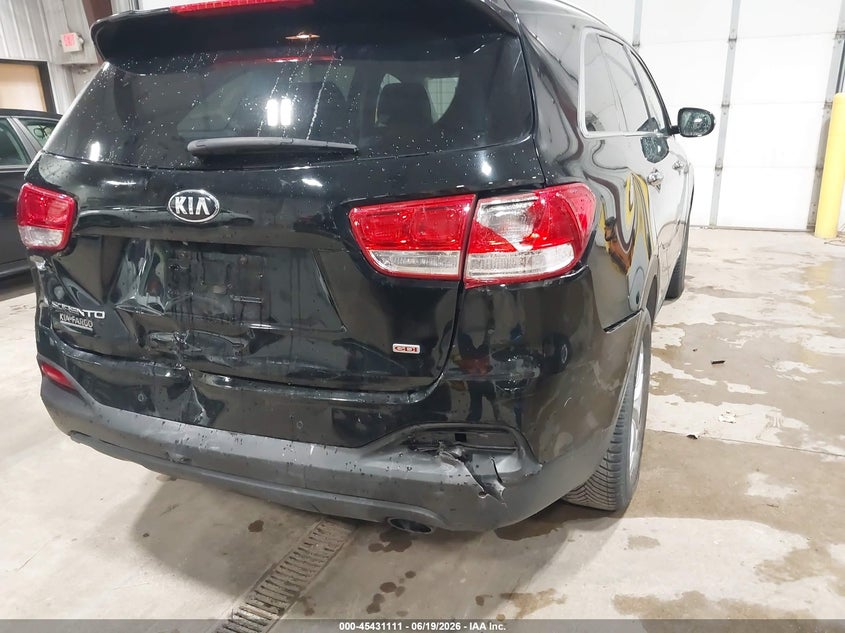 2016 KIA SORENTO SPORT UTILITY VEHICLE 2.4L I-4 DI, DOHC, VVT, 185HP
