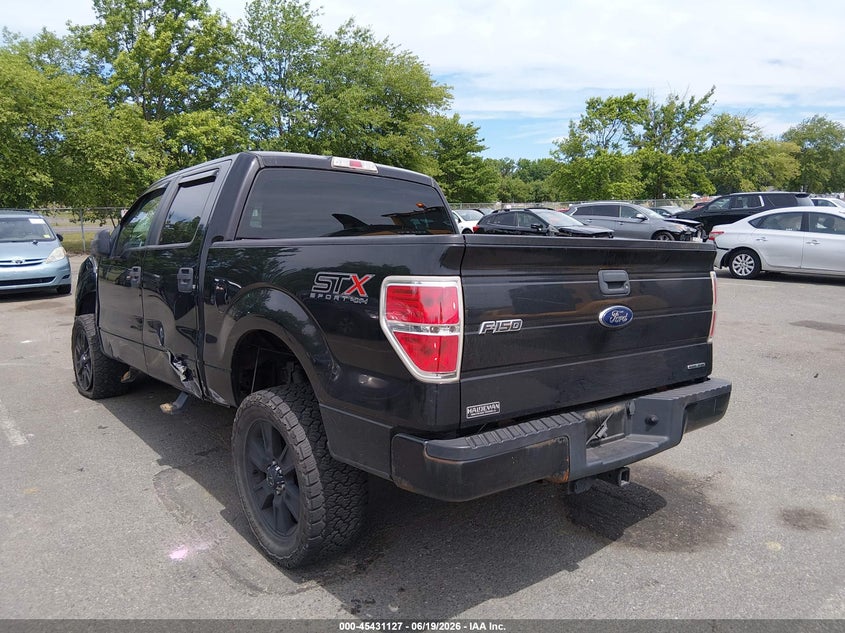 Vin: 1ftfw1ef0efa81274, lot: 45929227, ford f-150 stx 20143